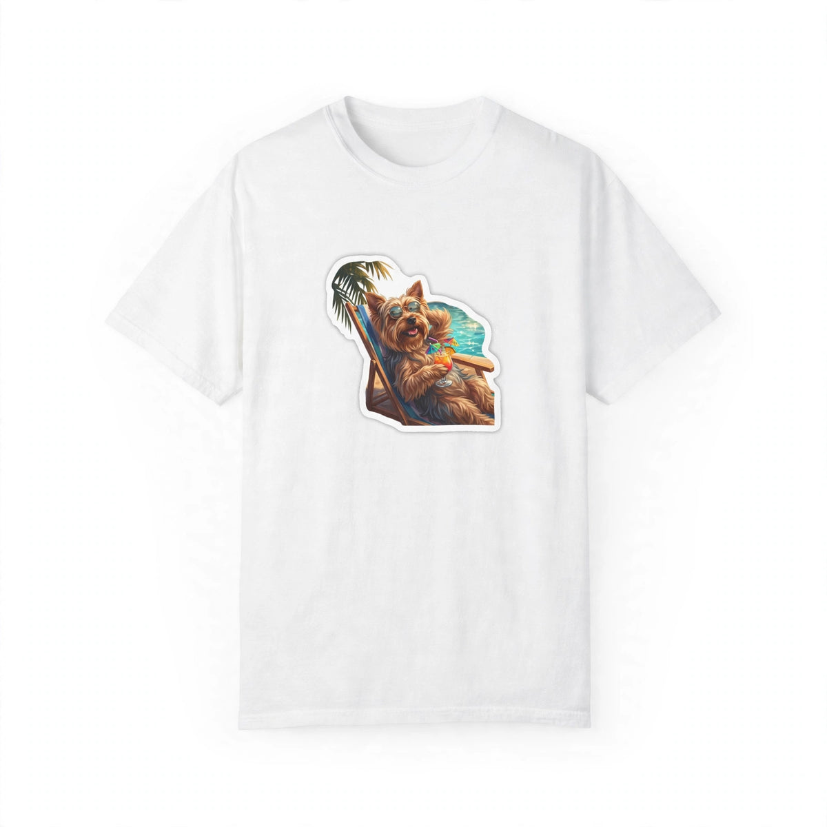 Poolside dog tee mockup v2