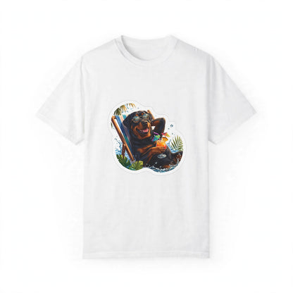 Poolside dog tee mockup v2