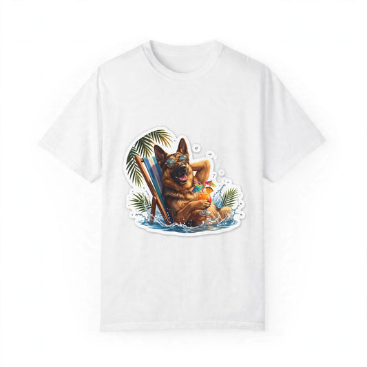 Poolside dog tee mockup v2