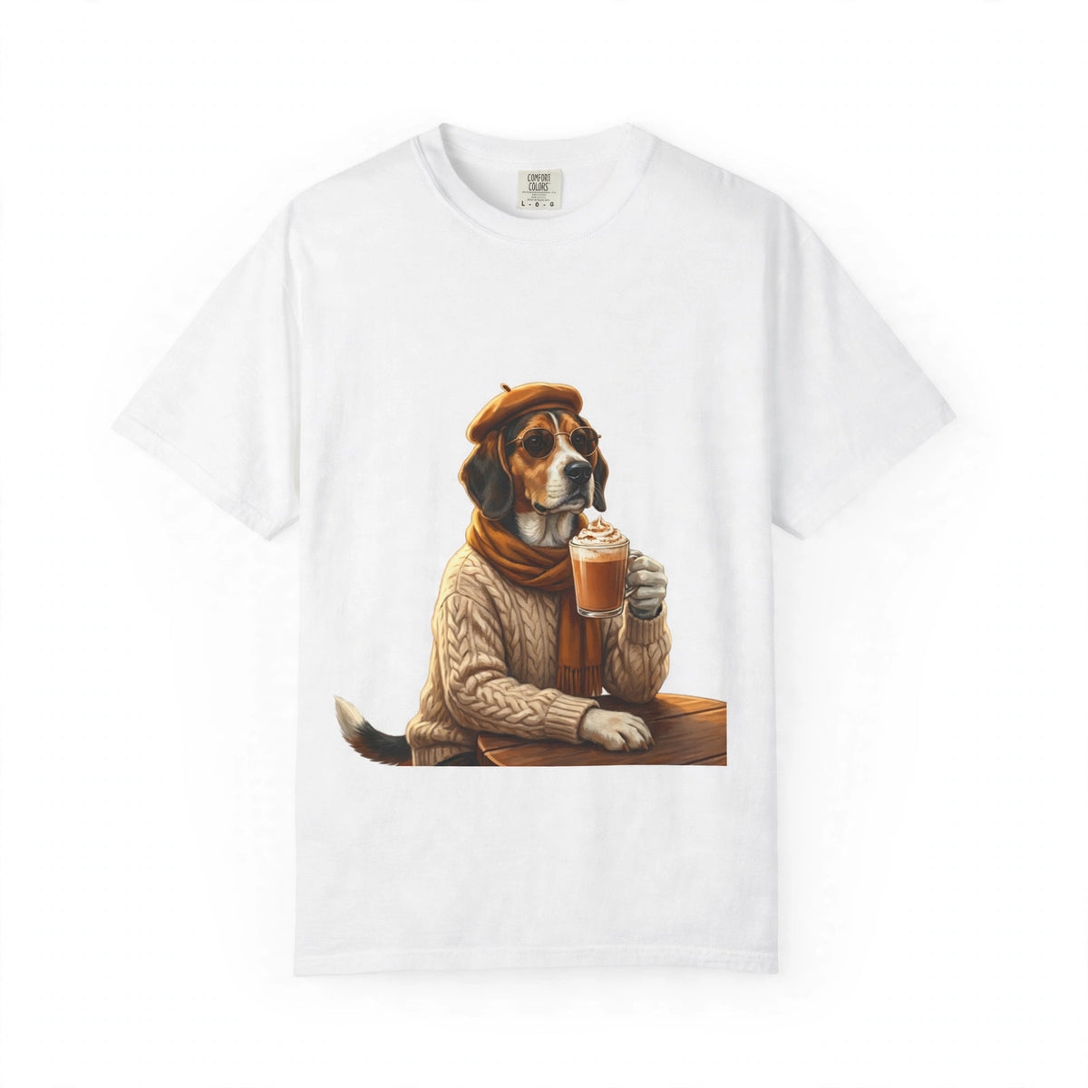 Beagle Pumpkin Spice Tee | Funny Fall Dog Graphic Shirt