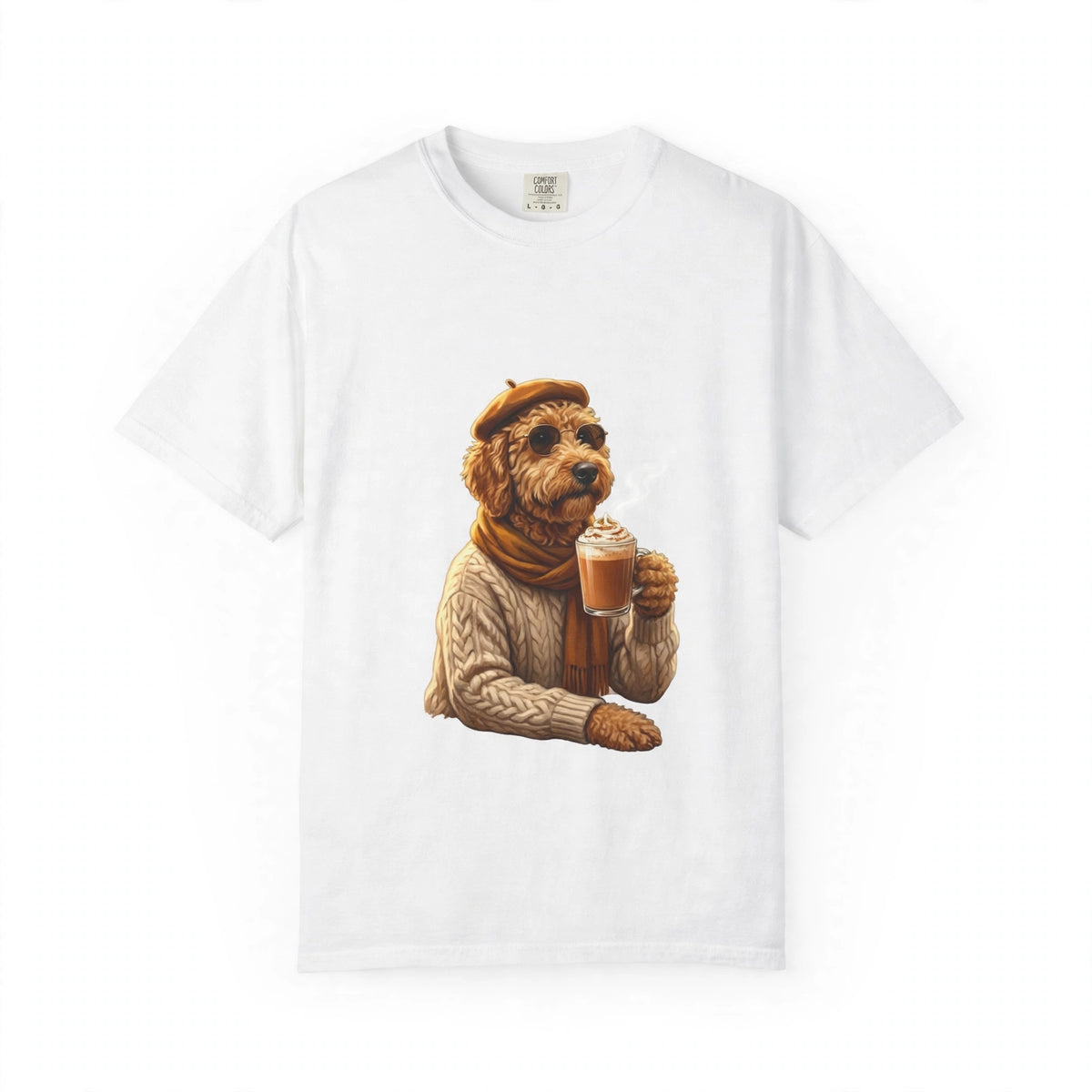 Goldendoodle Pumpkin Spice Tee | Funny Fall Dog Graphic Shirt