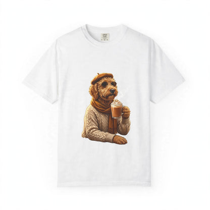 Goldendoodle Pumpkin Spice Tee | Funny Fall Dog Graphic Shirt