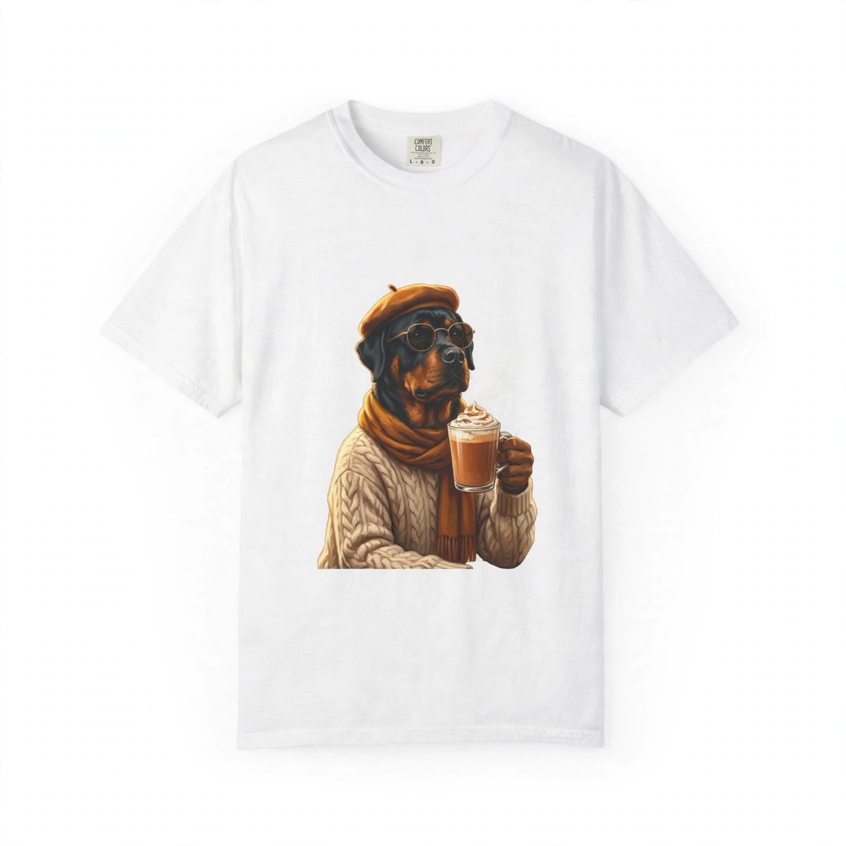 Rottweiler Pumpkin Spice Tee | Funny Fall Dog Graphic Shirt