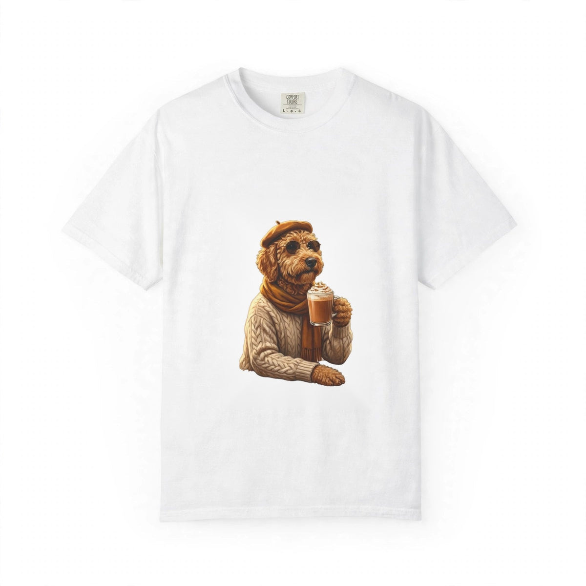 Goldendoodle Pumpkin Spice Tee | Funny Fall Dog Graphic Shirt