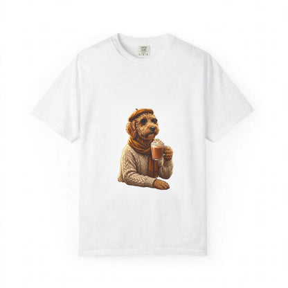 Goldendoodle Pumpkin Spice Tee | Funny Fall Dog Graphic Shirt