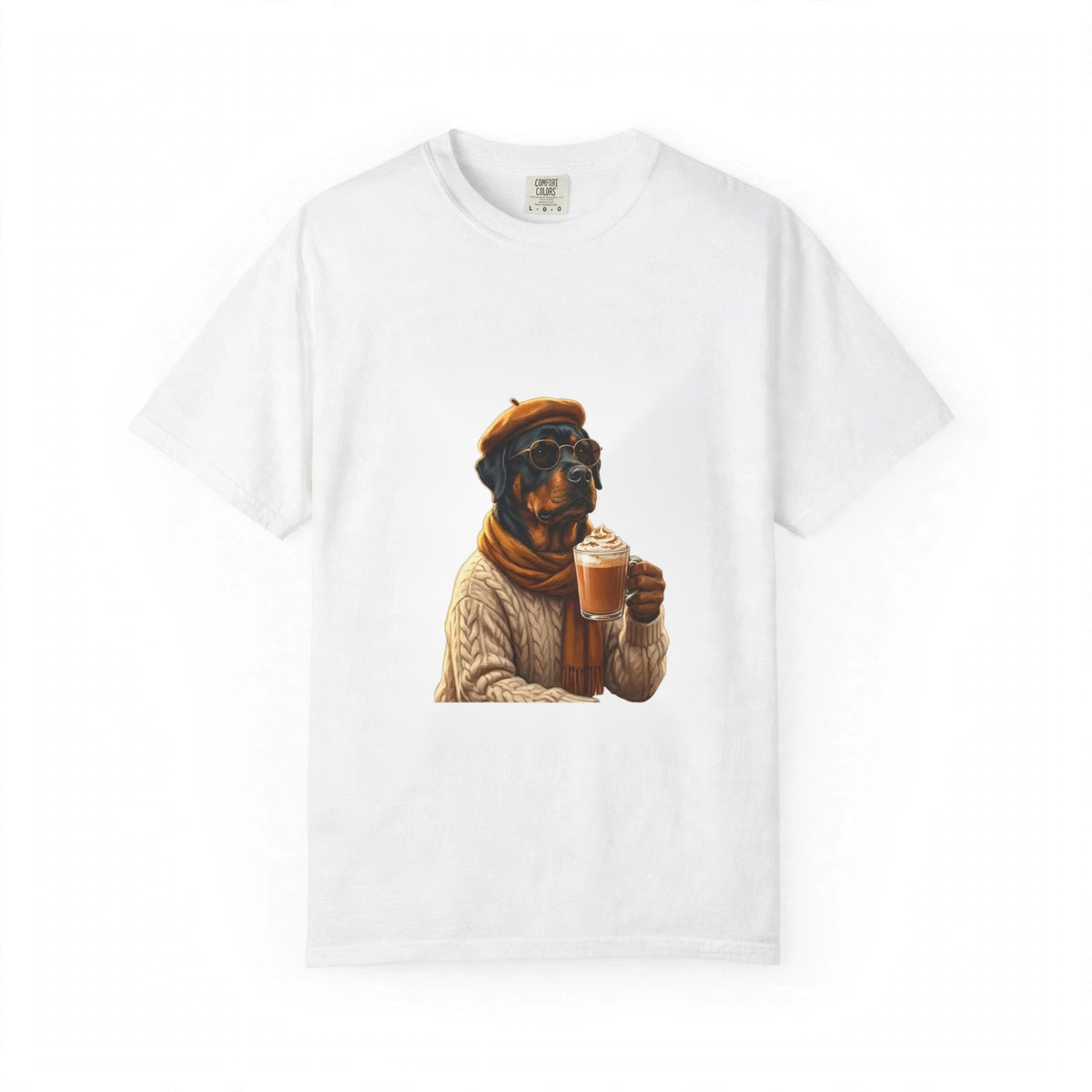 Rottweiler Pumpkin Spice Tee | Funny Fall Dog Graphic Shirt
