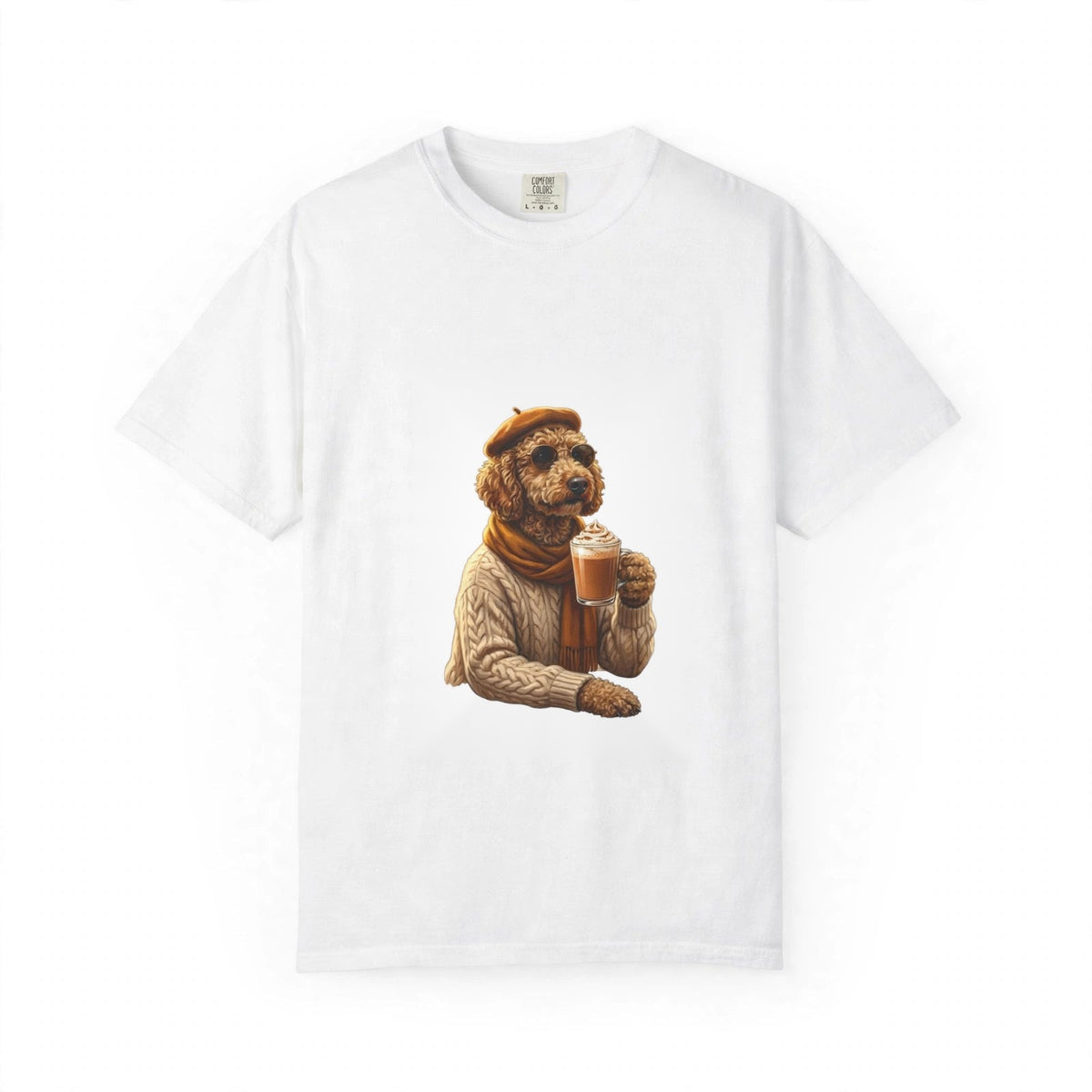Poodle Pumpkin Spice Tee | Funny Fall Dog Graphic Shirt