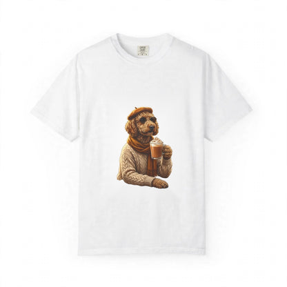 Poodle Pumpkin Spice Tee | Funny Fall Dog Graphic Shirt