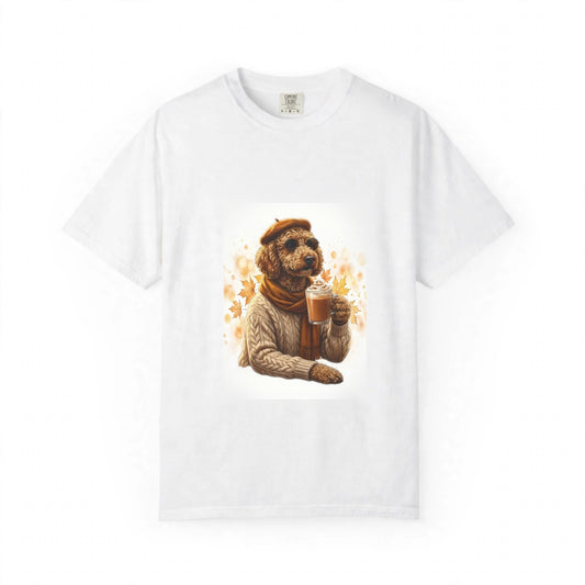 Poodle Pumpkin Spice Tee | Funny Fall Dog Graphic Shirt